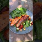 「キャンプ飯」で人生初挑戦料理！鮭のレモンバターソースandゴルゴンゾーラのニョッキ　　　　　　#キャンプ飯 #camp #料理