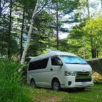 【ダイジェスト】標高 1,300m で快適な車中泊キャンプ #野麦峠オートキャンプ場  #camping #vanlife