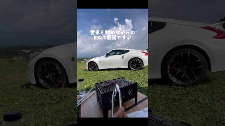 【静岡県】2シーターでデイキャンプ！？愛車を眺めながらのBBQ#ふもとっぱらキャンプ場 #370z