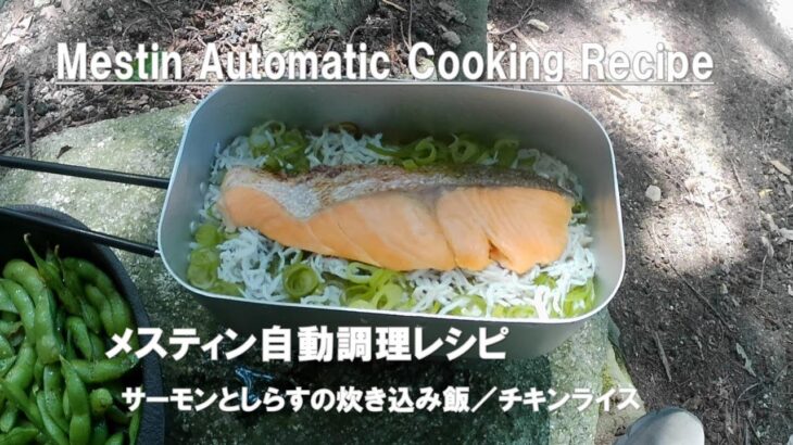 【メスティンを使ったキャンプ料理】メスティンで作る簡単なキャンプ飯　メスティン自動調理