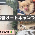 【犬とキャンプ】初心者が雨キャンしたら大変なことに、、、長瀞オートキャンプ場