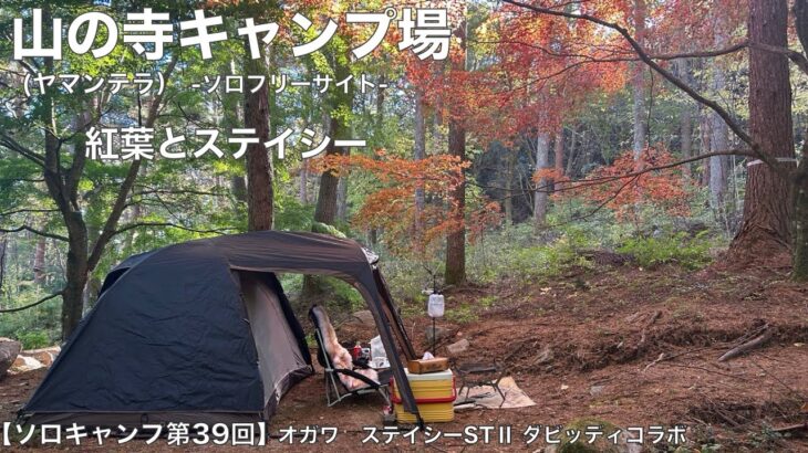 【ソロキャンプ第３９回】山の寺（ヤマンテラ）キャンプ場いろいろ失敗したけどそれも含めて楽しむソロキャンプ