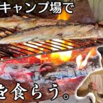 旬の食材だらけのキャンプ飯を絶景キャンプ場で堪能する！【BOSCOオートキャンプ場】