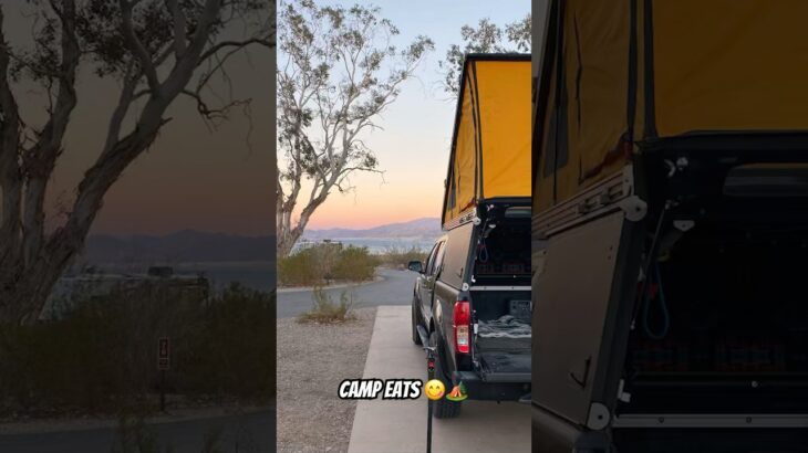 Everything I ate at camp 🏕️ #camping #campcooking #food