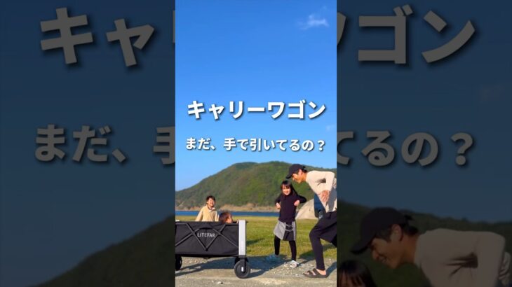 日本初‼︎自走式キャリーワゴン/キャンプ道具/電動キャリーワゴン/LITEFAR Orion