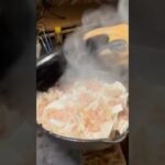 【ソロキャンプ飯】薪ストーブで簡単焼売！