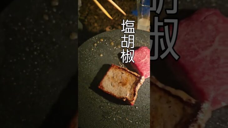 キャンプでどんな料理つくるか悩んだ挙げ句たどり着いたのがシンプルにステーキ肉だった件