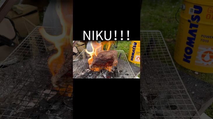 牛モモ肉まるごとドカーン焼き#料理 #キャンプ #キャンプ飯 #北海道 #アウトドア #保育士 #春 #焼肉 #チャンネル登録お願いします #youtubeshorts #ゆうキャンかさログ #肉