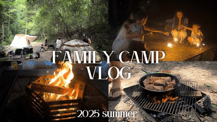 【ファミリーキャンプ】1歳息子と初めてのキャンプvlog🏕️KOBE川の音ベース
