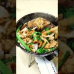 【飯テロ】味噌牛ホルモン焼 こういうのでいいんだよ飯【孤独のグルメ風】#shors #キャンプ飯 #料理