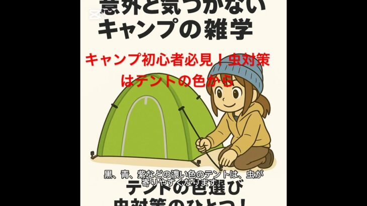 意外と気づかない！キャンプの雑学🔥 #焚き火 #焚き火初心者 #アウトドア女子 #キャンプ女子