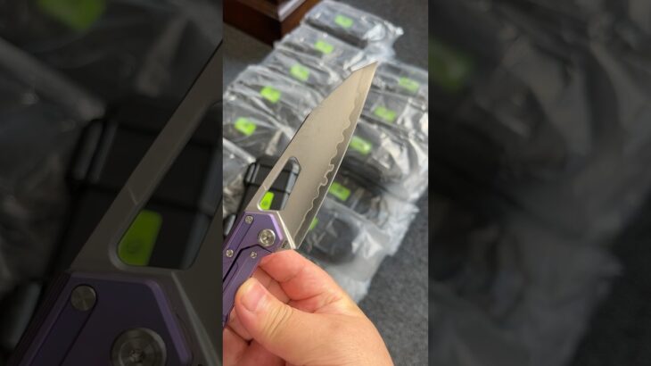 Bushcraft×料理×アウトドア！チタン合金ハンドル折りたたみ式調理ナイフ knives