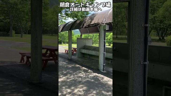 【朝倉オートキャンプ場】#朝倉オートキャンプ場#shorts