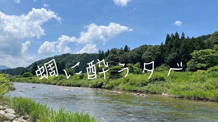 蜩に酔う夕べ【ソロキャンプ】