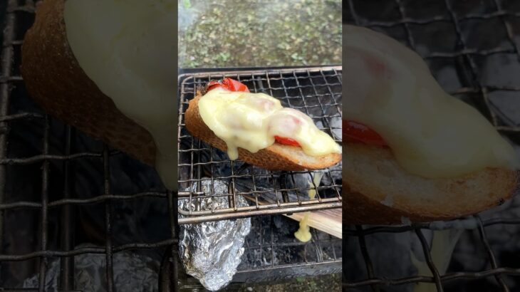 【料理名無し】おしゃれな料理っぽいものを作ってみた。#キャンプ飯 #アウトドアグルメ #簡単レシピ  #簡単料理 #チーズ料理  #キャンプ飯 #アレンジレシピ