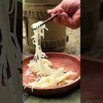 夏のごちそう、冷たいそうめん#ソロキャンプ  #焚き火料理  #焚き火飯  #無骨キャンプ  #キャンプ動画  #静かな時間  #アウトドア飯  #キャンプのある暮らし  #初夏のキャンプ