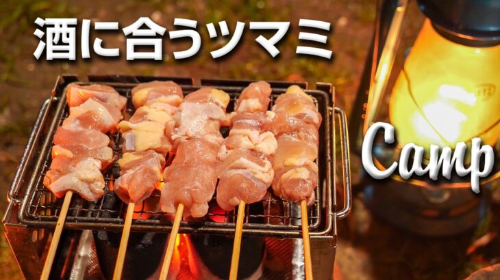 夏キャンプの酒のつまみ