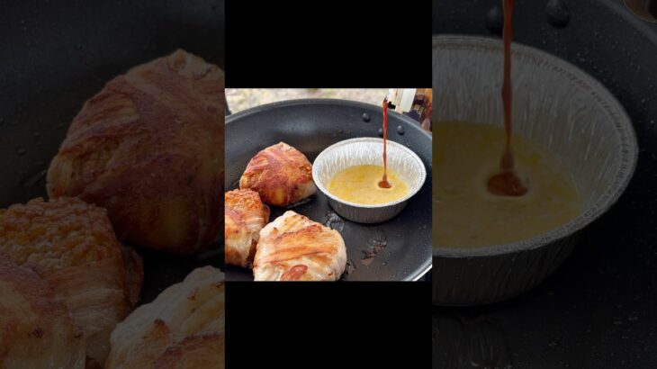 肉巻き焼き鬼ガリバタレイニー斬り#料理 #キャンプ飯 #キャンプ #北海道 #アウトドア #チャンネル登録お願いします #ゆうキャンかさログ #夏 #肉 #youtubeshorts #おにぎり