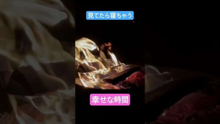 【焚き火】無心でいられる時間が幸せですね　　　　#キャンプ  #焚き火  #asmr  #ゆるっと   #初心者  #アウトドア  #アウトドア初心者