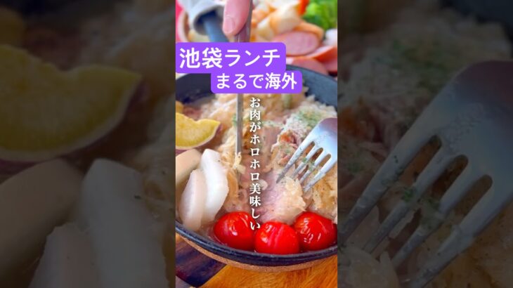 【東京グルメ】まるで海外‼️池袋のテラスがあるレストランで世界の食を楽しむ デートで家族でお勧めホテルランチ #japanesefood #japantravel