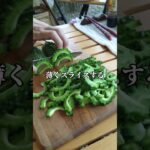 ゴーヤのクリームチーズあえ #キャンプ飯 #簡単レシピ #料理