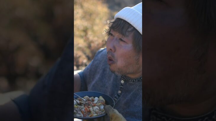 【Mahora 稲穂山】天空のような絶景キャンプ場で絶品八宝菜