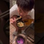 今夜の主役はアヒージョ！#七輪#キャンプ#bbq#料理#お酒#レシピ