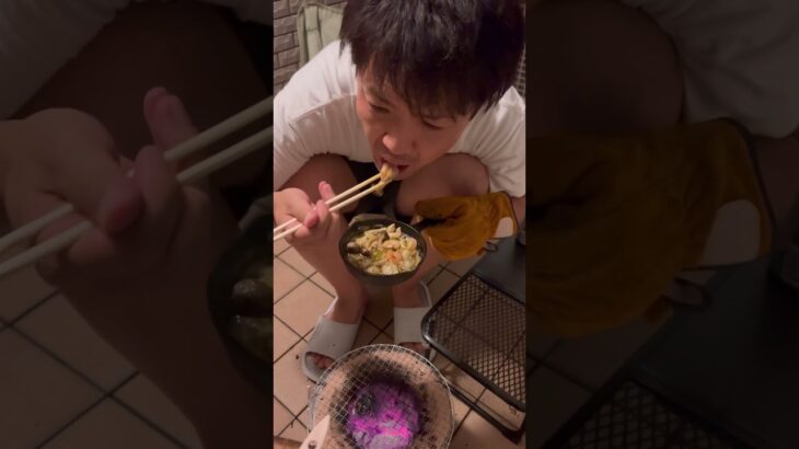 今夜の主役はアヒージョ！#七輪#キャンプ#bbq#料理#お酒#レシピ