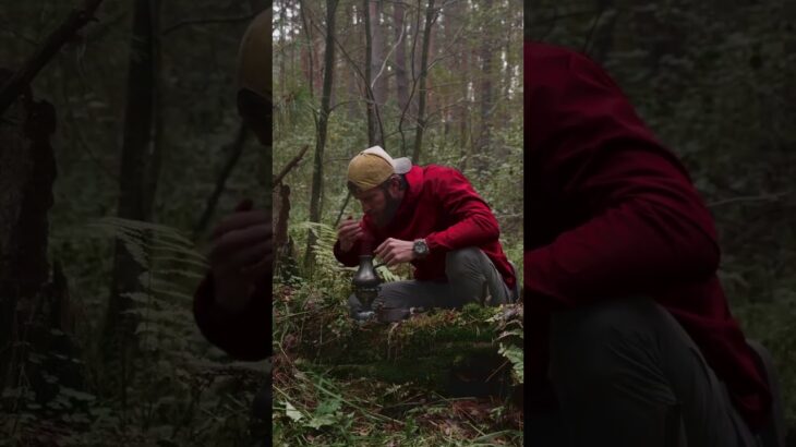 新しいククサのスタイル🌲☕️ #アウトドア #キャンプ #キャンプ道具