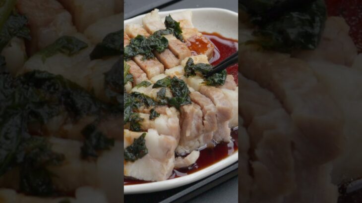 ベランダキャンプ飯 ゆで豚 #料理  #キャンプ飯  #酒のつまみ