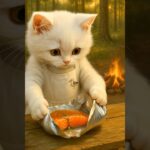 簡単焚火飯28　サーモンの香草焼き　 #cat #ulキャンプ #funny #アウトドアグルメ
