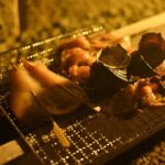 【庭キャンプ】炭火居酒屋開店！子育てを楽しみつつ、海の幸を存分に食べ尽くす絶品キャンプ飯【4K】