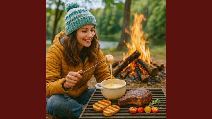 のんびりキャンプと美味しい料理