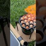 キャンプでファイヤー鈴カステラ