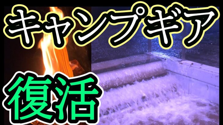 【ソロキャンプ】被災者となり諦めたキャンプ、再開します。