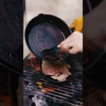 【キャンプ】ブリケットを使ってキャンプ飯を作ってみた