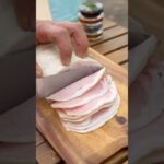 【簡単キャンプ飯】薄切りロースハムが美味い！　#キャンプ飯 #簡単料理 ##料理