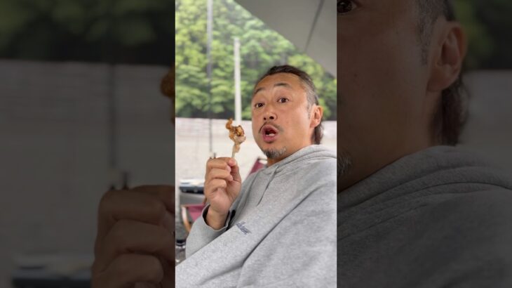 チューリップの唐揚げ！#飯テロ #キャンプ飯 #キャンプ #料理 #ビール #唐揚げ