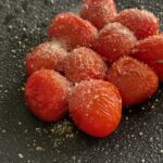 おうち1人キャンプ料理　ミニトマト焼き