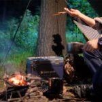 【40代のリアルなソロキャンプ】焚き火を楽しむ静かな夜。そして雨