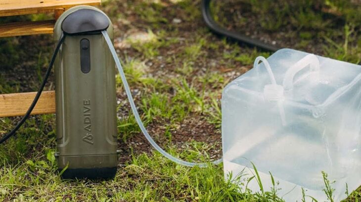 【ADIVE】キャンプや災害時も安心！プロ仕様の充電式アウトドア浄水器 KANYON を紹介
