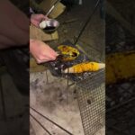 キャンプ料理：焼きとうもろこし🌽#キャンプ飯 #Camping