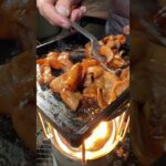 【あの“もつ焼き”を再現】最新暖房ギア『SNOW GLOW』でキャンプ飯🍳