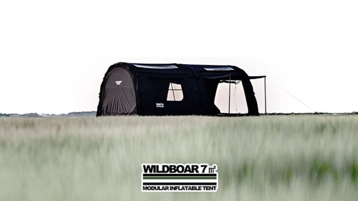 【WILDBOAR(ワイルドボア）】秋冬キャンプを変える新作B07モジュラーエアテントを詳しくご紹介！