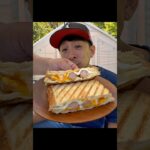 キャンプの朝×ホットサンド＝幸せ#キャンプ #料理 #キャンプ飯 #北海道 #camping #camp #ホットサンド #アウトドア