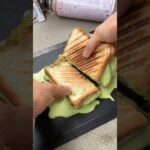 トライしてみた🍵  #キャンプ飯  #アウトドアグルメ #簡単レシピ  #簡単料理  #アレンジレシピ #飯テロ #cooking #ホットサンドメーカー