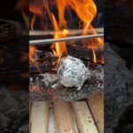 【キャンプでおつまみ】シンプルなじゃがバターが美味い。 #アウトドアグルメ #cooking #おつまみ #簡単レシピ #food #料理 #アウトドア