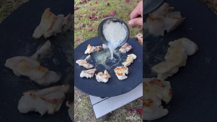 マルチグリルで炊き込みご飯#food #cooking #ソロキャンプ #アレンジ料理 #マルチグリル#炊き込みご飯 #ズボラ料理