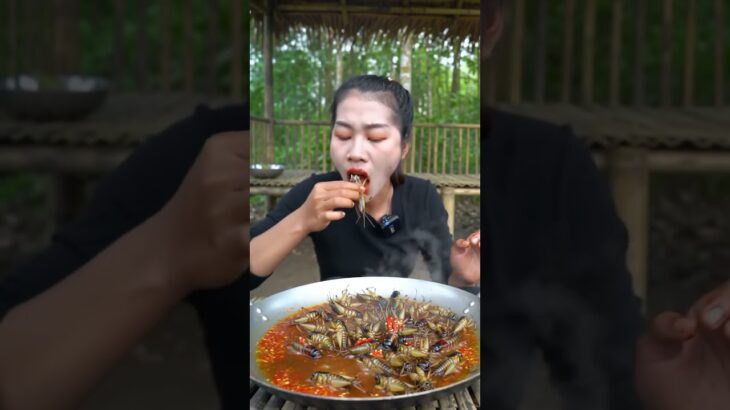 森で作る至高のキャンプ飯！簡単×超うまいアウトドア料理 #food #foodie