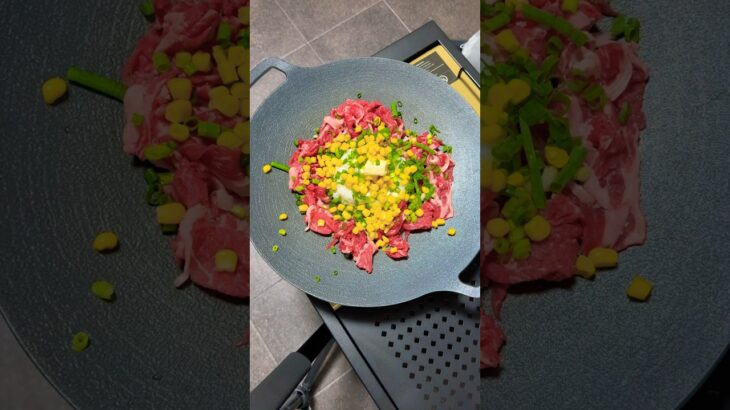 お家でキャンプ飯#shorts#キャンプ #アウトドア #outdoors #料理